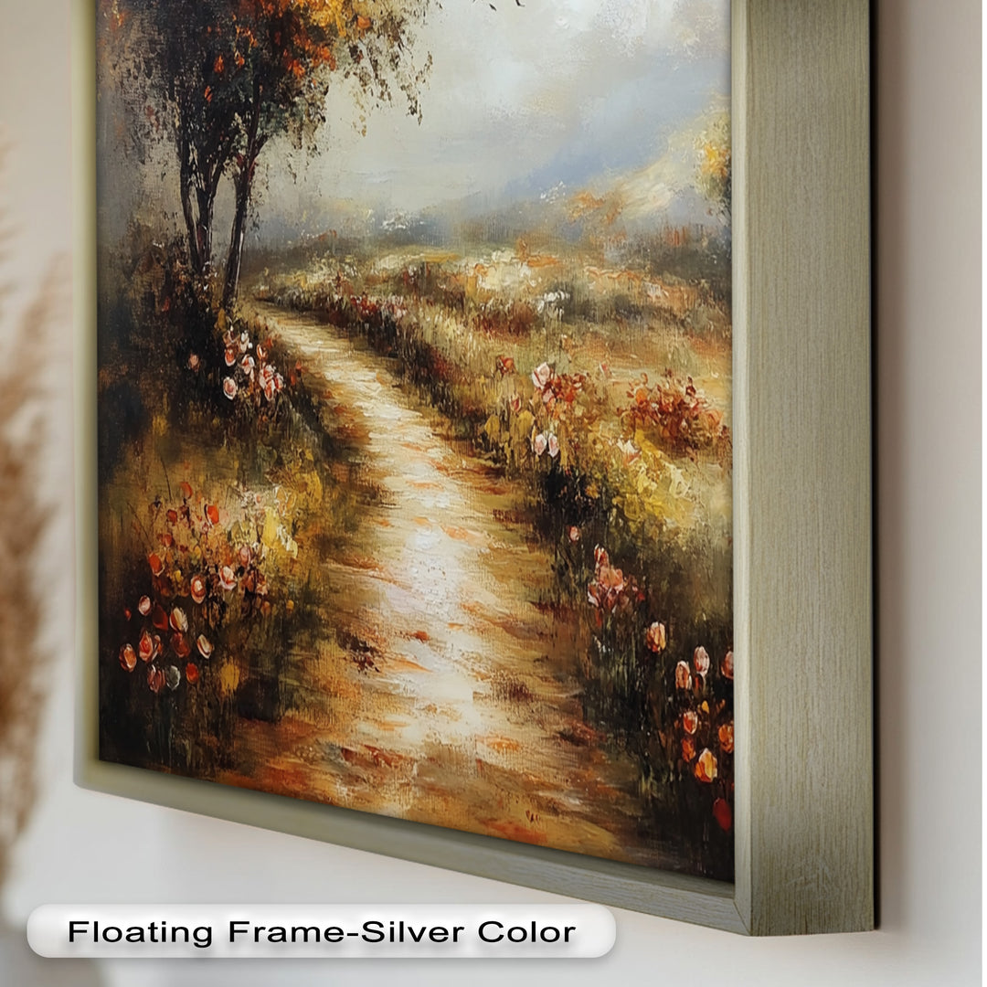 Winding Path Landscape - Impressionism Oil Painting