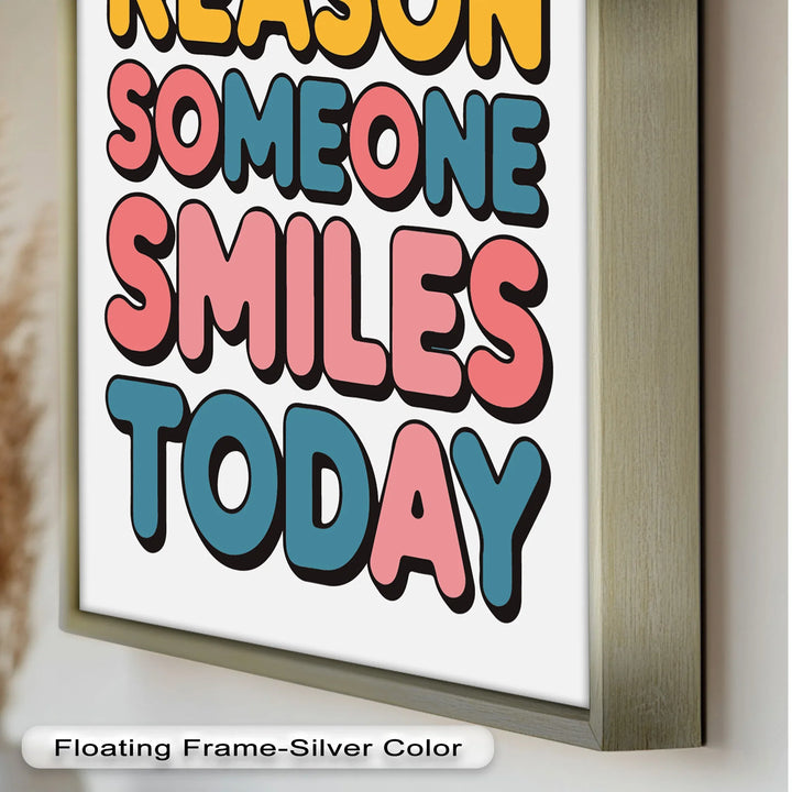 Be the Reason Someone Smiles – Oil Painting - MyPhotoStation