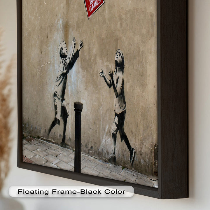 No Ball Games – Banksy Oil Painting
