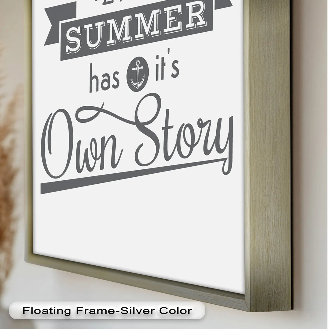Every Summer Has Its Own Story – Oil Painting - MyPhotoStation