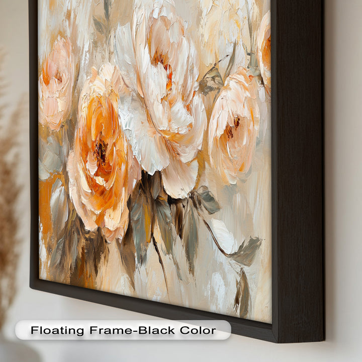 Peony Flowers – Botanical Oil Painting