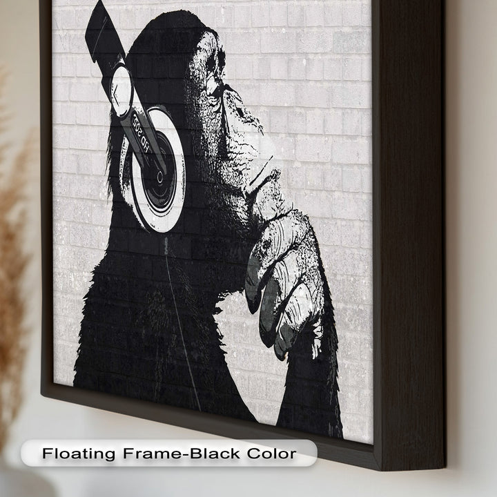Contemplative Chimp – Banksy Oil Painting