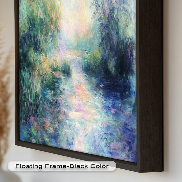 Whispering Riverbank at Dusk – Impressionist Landscape Oil Painting