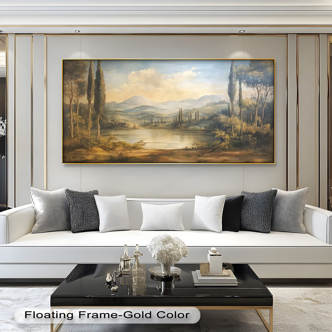 Italian Countryside - Tuscan Landscape Oil Painting