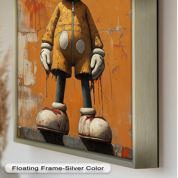 Rust Rebellion – KAWS Begleitölgemälde