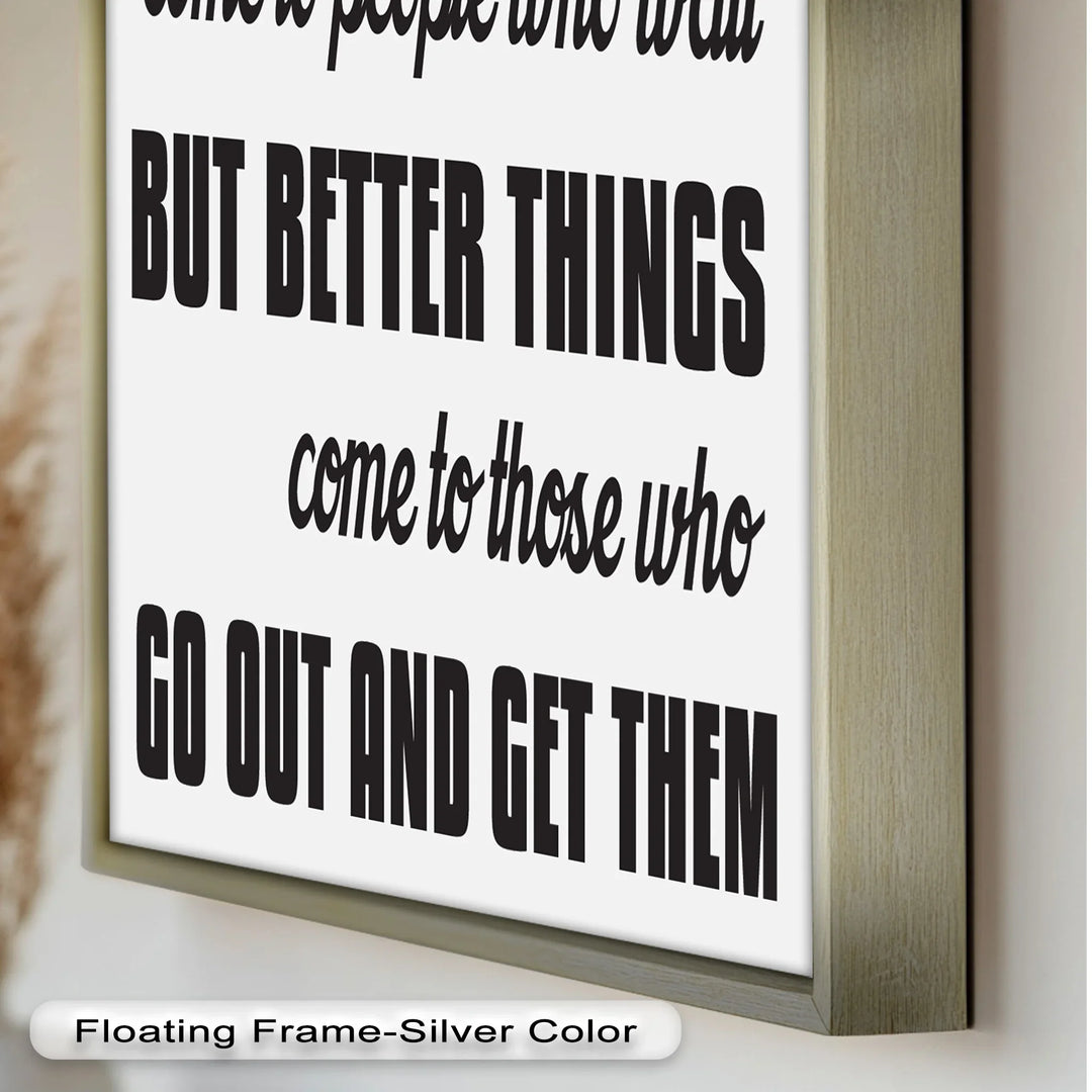 Good Things Come to People Who Wait – Oil Painting - MyPhotoStation