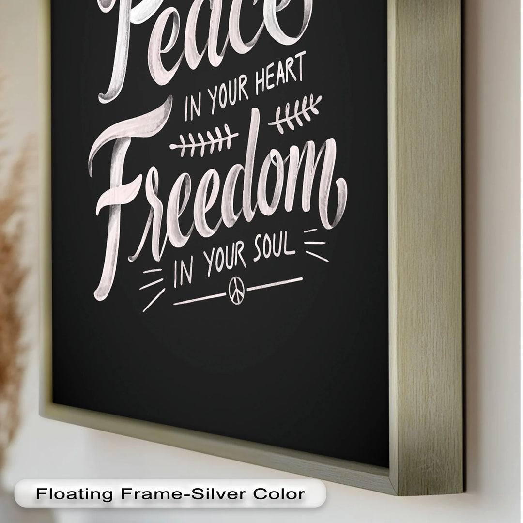 Peace and Freedom Wall Art – Oil Painting - MyPhotoStation