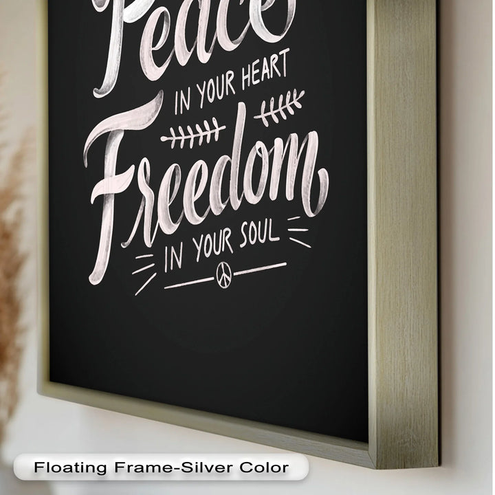 Peace and Freedom Wall Art – Oil Painting - MyPhotoStation