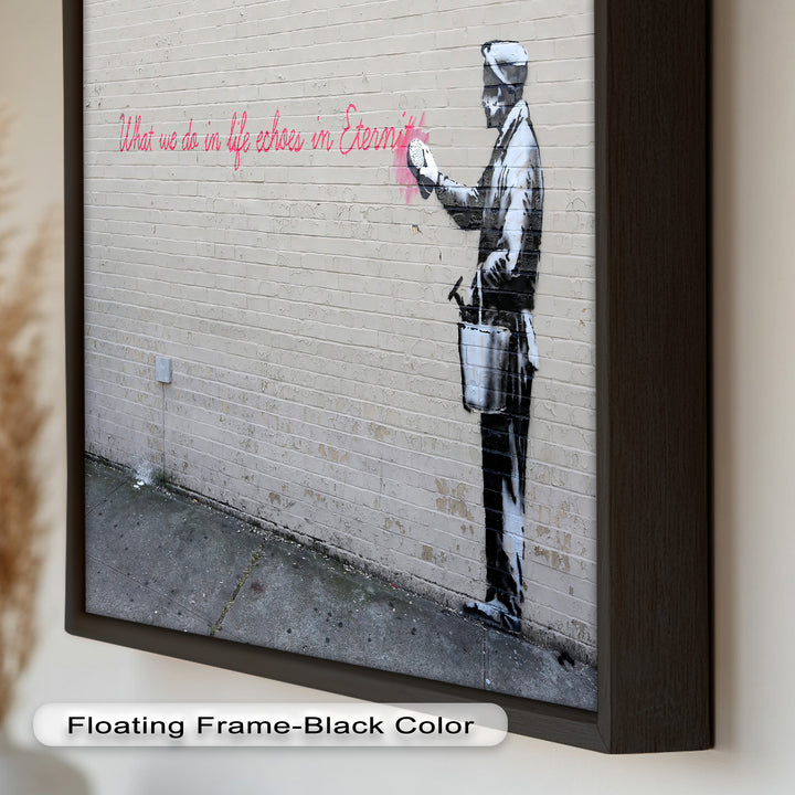 Echoes in Eternity – Banksy Oil Painting