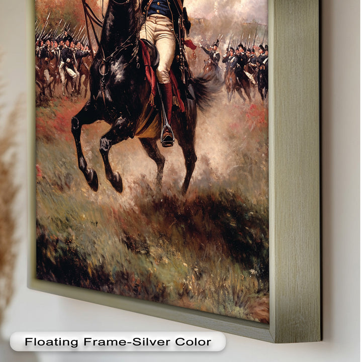 Ride of the Republic – Patriotic Commander Oil Painting