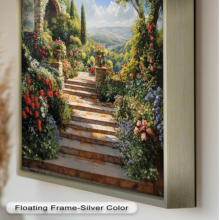 Garden of Eternal Bloom – Renaissance Oil Painting
