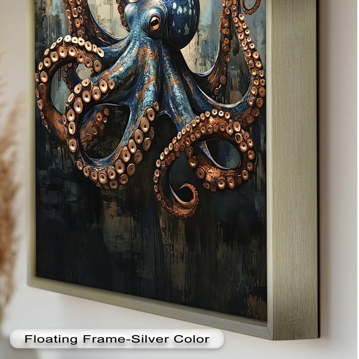 Deep Sea Octopus - Animal Oil Painting