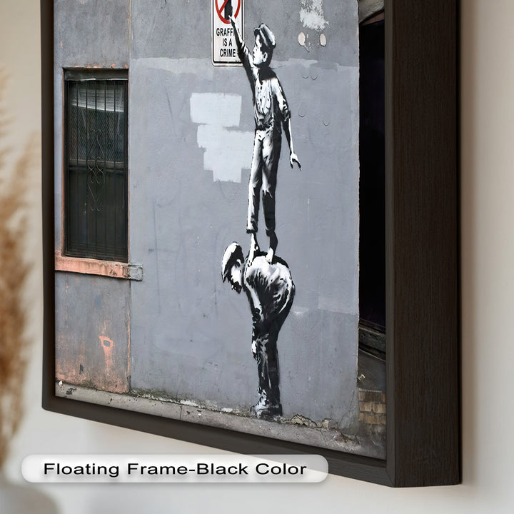Climb for Expression – Banksy Oil Painting