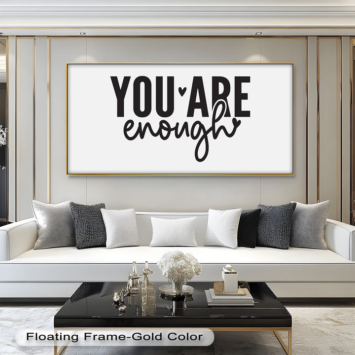 You Are Enough – Modern Oil Painting