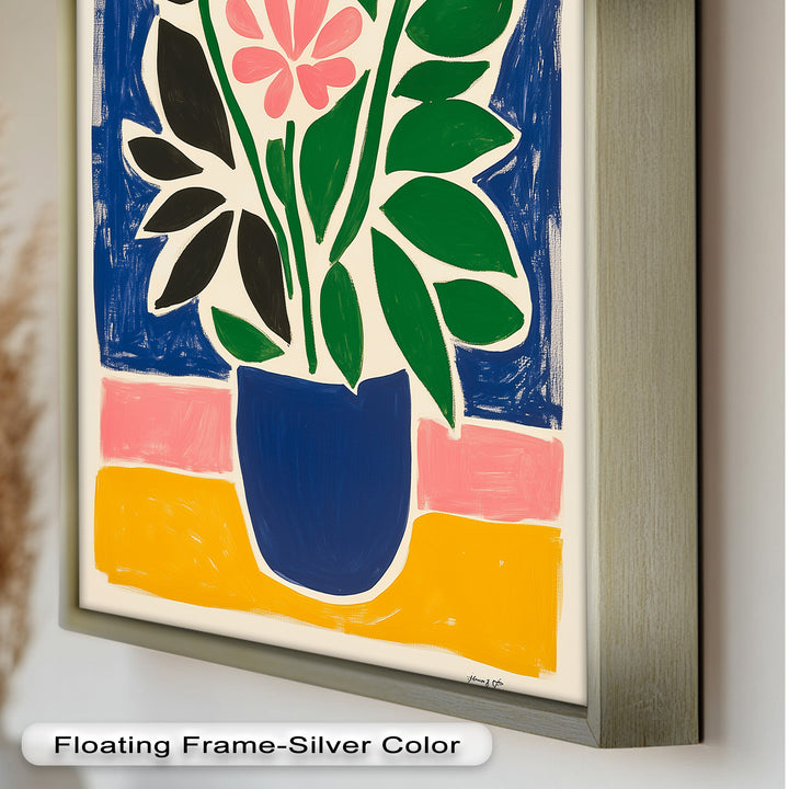 Vibrant Vase Composition – Modern Fauvist Oil Painting