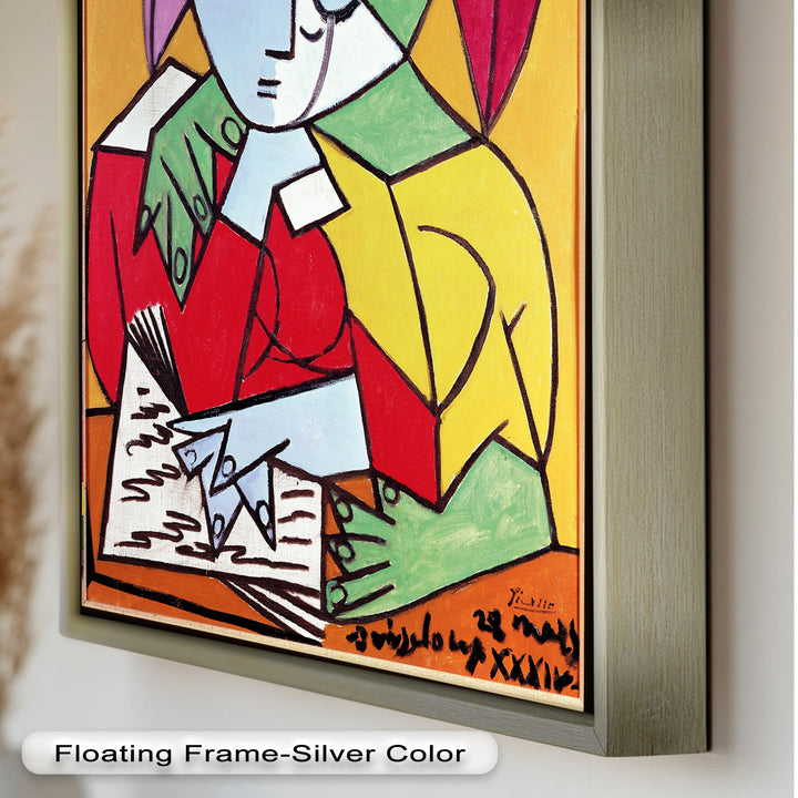 Harmony in Study – Embrace of Minds Picasso Oil Painting