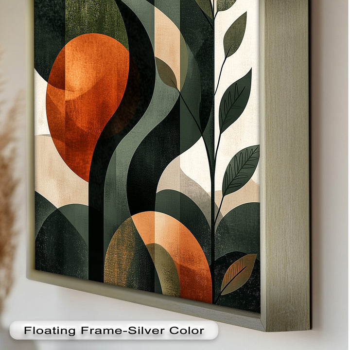 Twilight Grove – Abstract Botanical Oil Painting