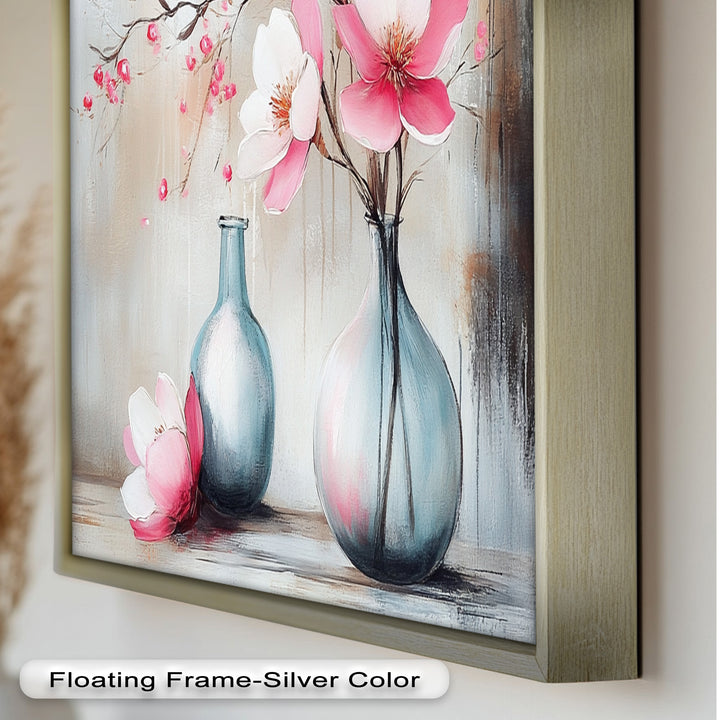 Soft Pink Magnolia - Flower Oil Painting