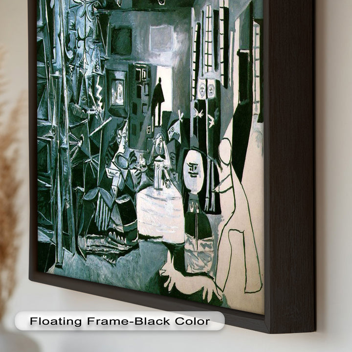 Las Meninas Reimagined by Pablo Picasso – Cubist Oil Painting