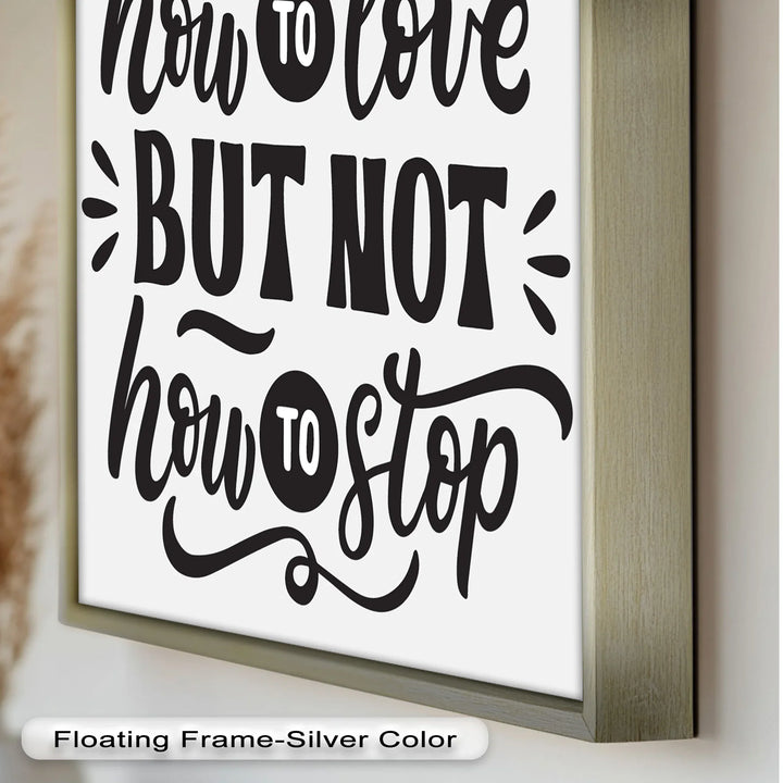 How to Love – Framed Oil Painting - MyPhotoStation