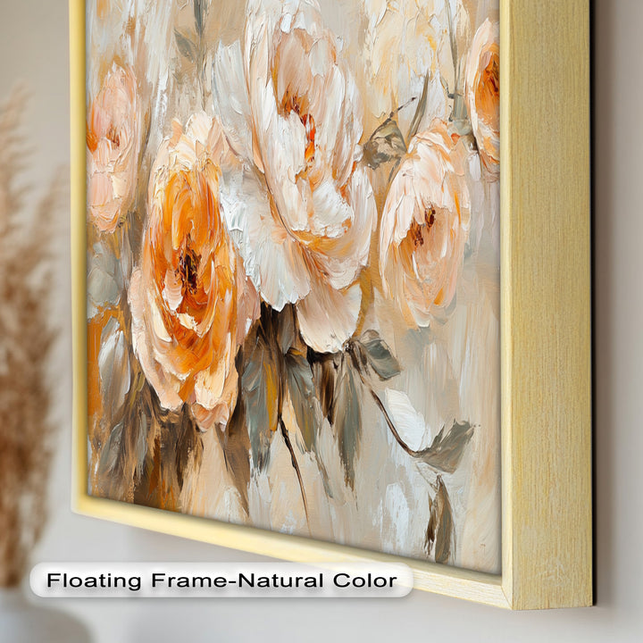 Peony Flowers – Botanical Oil Painting