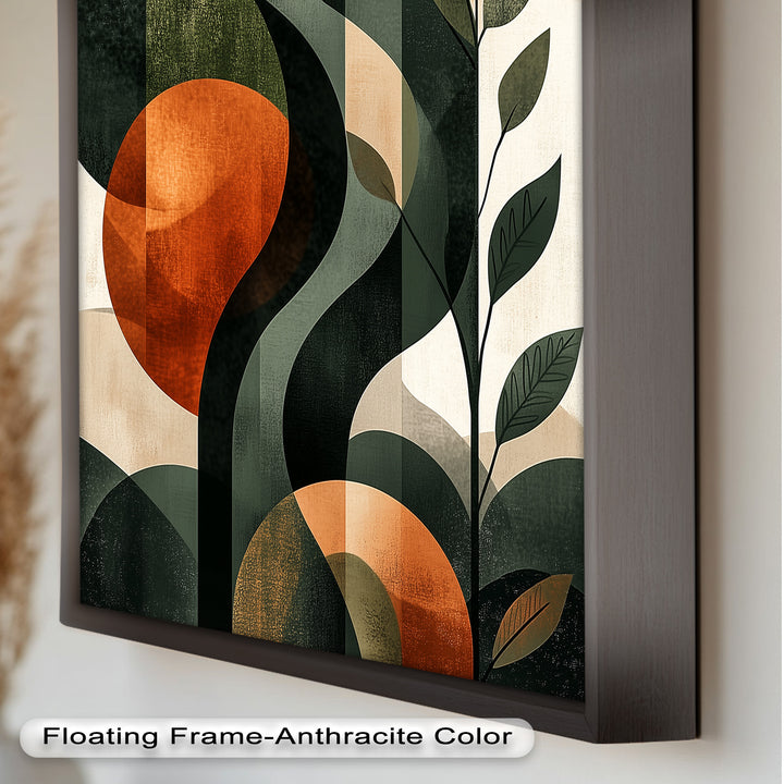 Twilight Grove – Abstract Botanical Oil Painting