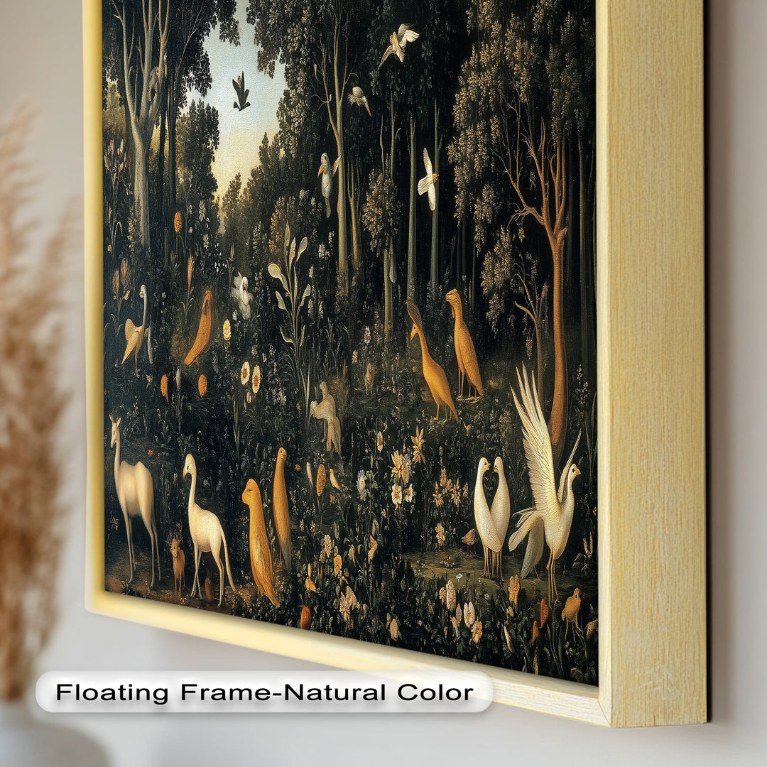 Garden of Grace – Birds Oil Painting