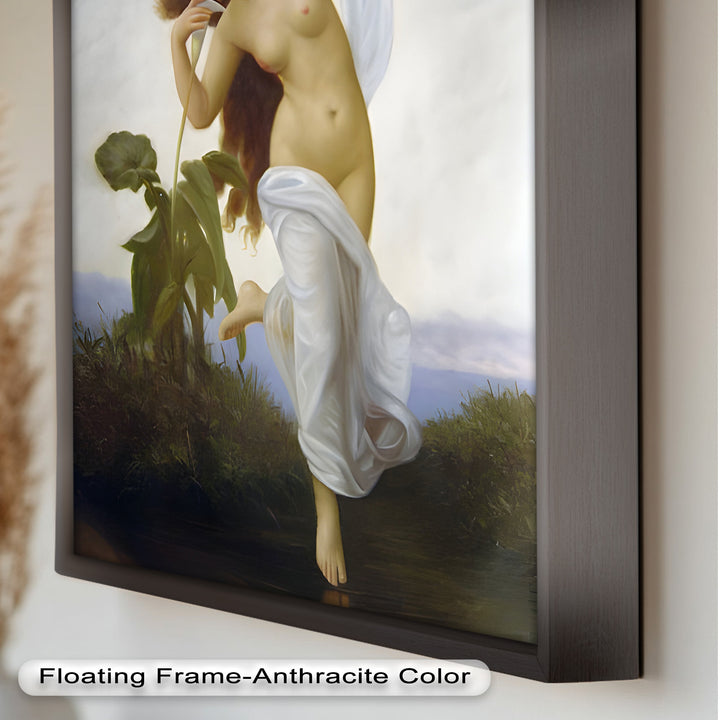 Whispers of the Wind – Classical Nude Goddess Renaissance Oil Painting