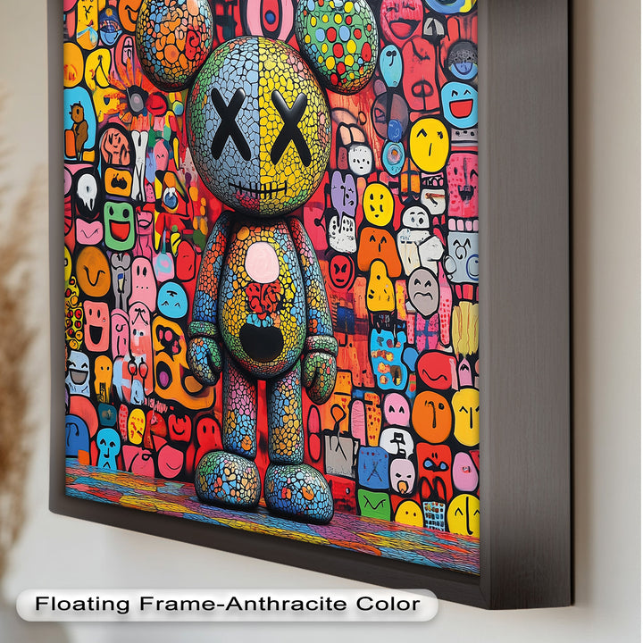 Mosaic Madness – KAWS Oil Painting