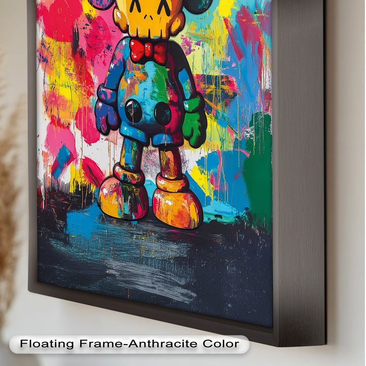 Color Riot Companion – KAWS Oil Painting