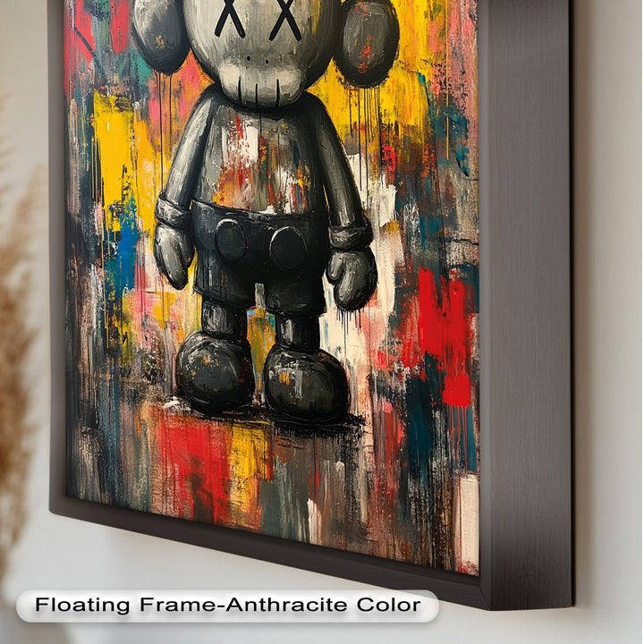 Urban Grit – KAWS Companion Oil Painting