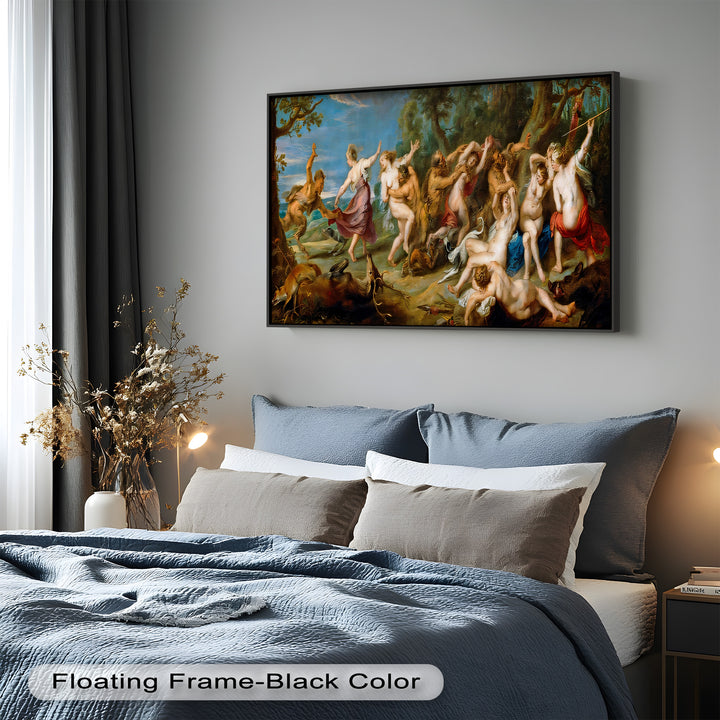 The Ravishing of the Maenads – Mythological Oil Painting