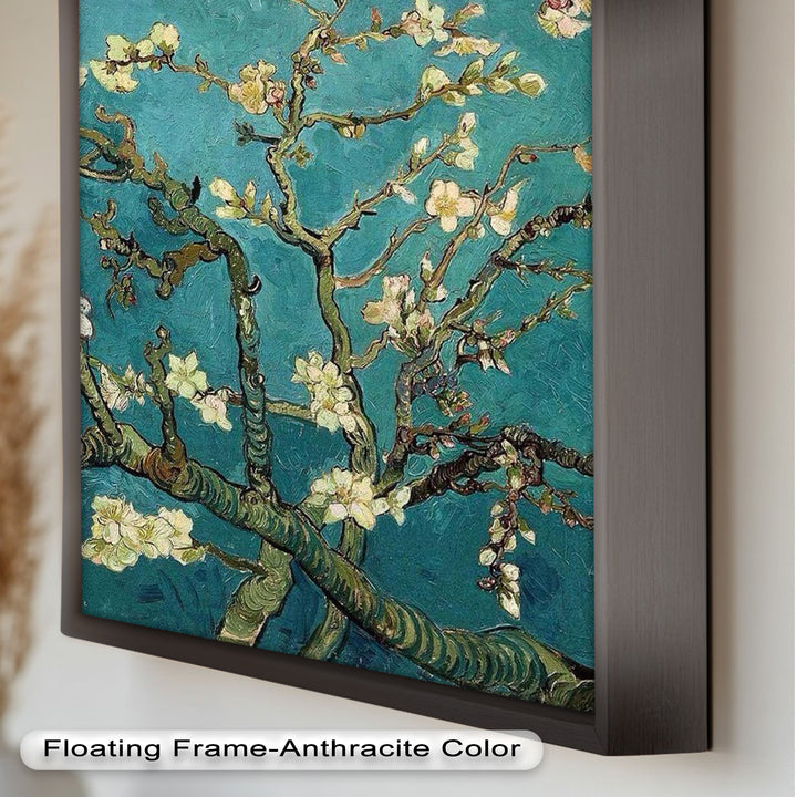 Spring Reverie – Blooming Almond Branches Flower Oil Painting