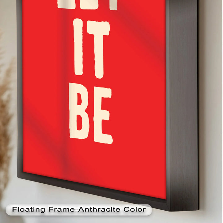 Let It Be – Red Oil Painting - MyPhotoStation