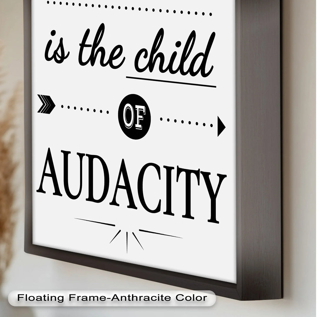 Success Is the Child of Audacity – Modern Oil Painting - MyPhotoStation
