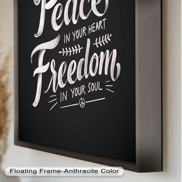Peace and Freedom Wall Art – Oil Painting - MyPhotoStation