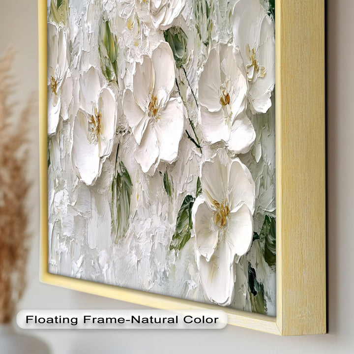 White Flower – Botanical Oil Paintings