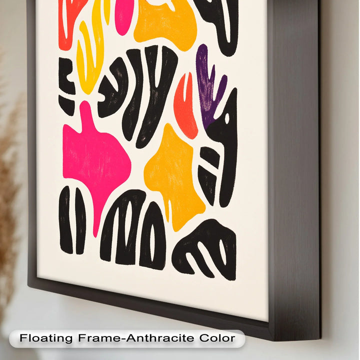 Chromatic Rhythm – Abstract Fauvist Oil Painting - MyPhotoStation