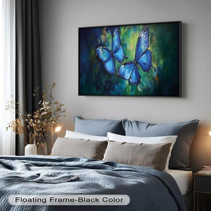 Dance of the Blues – Animal Oil Painting