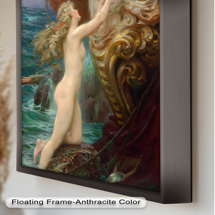 Galatea’s Awakening – Mythological Nude Oil Painting
