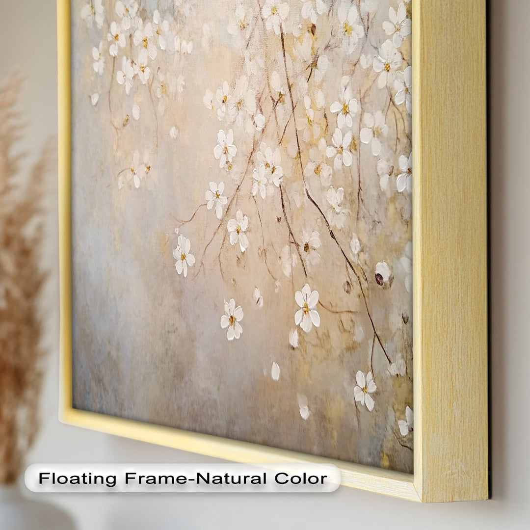 Delicate Blossom Branch – Floral Oil Paintings
