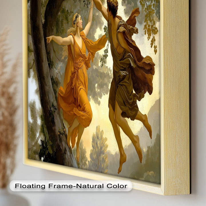 Dem Schicksal nachjagen – Apollo und Daphne, Renaissance-Akt-Ölgemälde