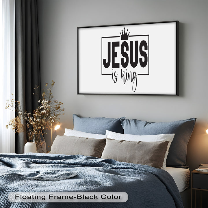 Jesus Is King – Christian Oil Painting