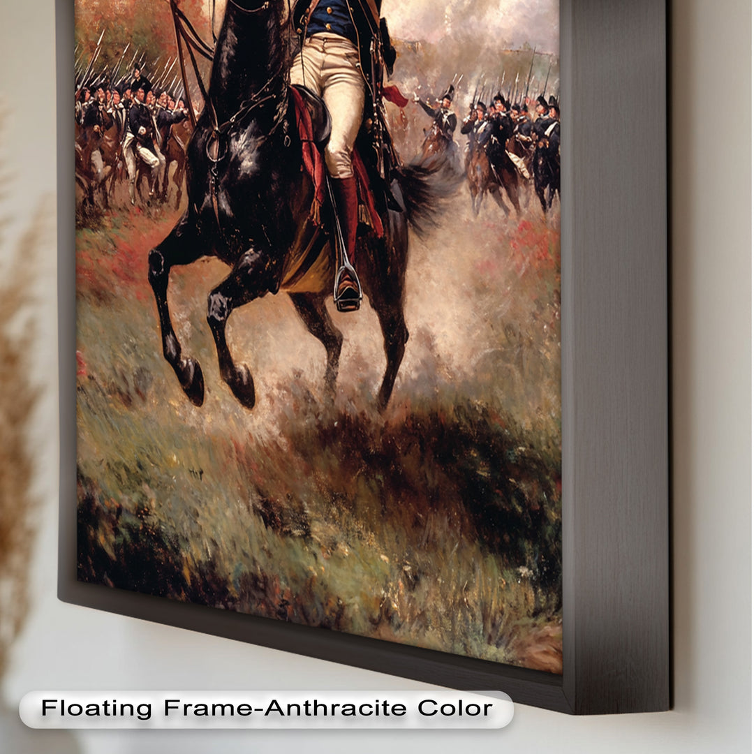 Ride of the Republic – Patriotic Commander Oil Painting
