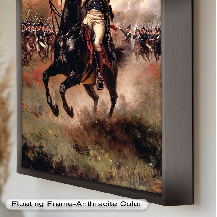 Ride of the Republic – Patriotic Commander Oil Painting