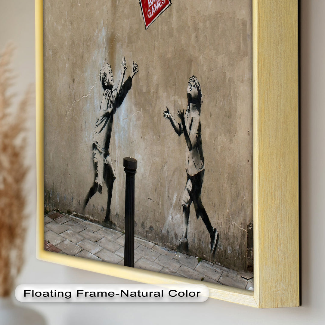 No Ball Games – Banksy Oil Painting