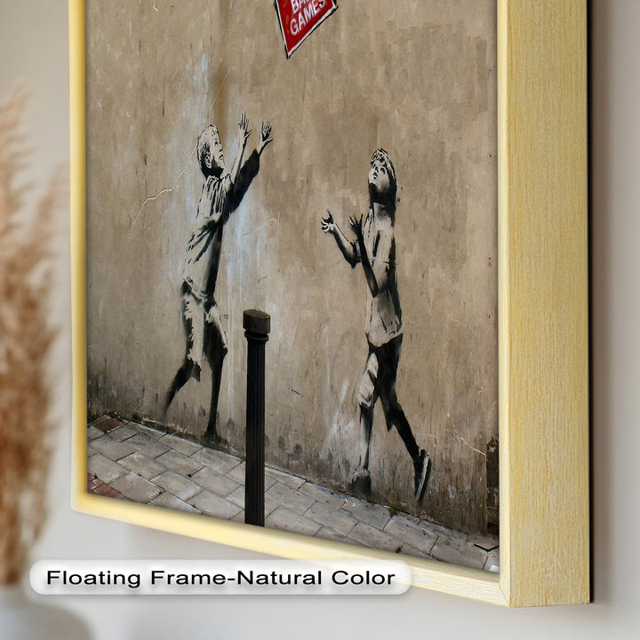 No Ball Games – Banksy Oil Painting