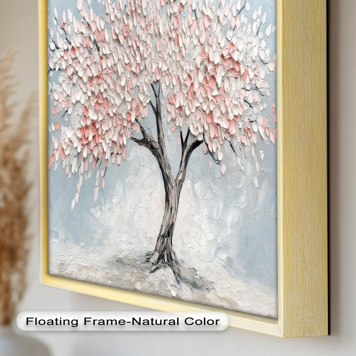 Blossoming Cherry Tree – Floral Oil Painting