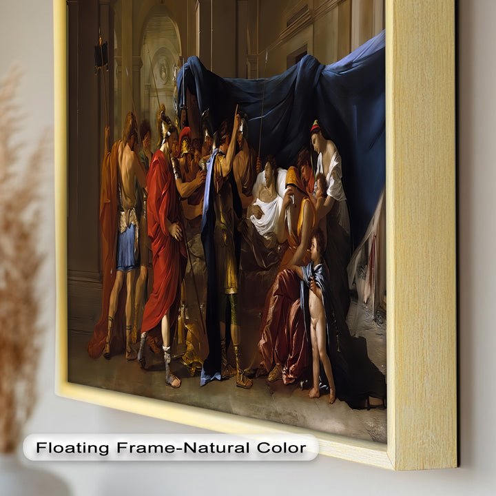 Farewell to the Hero – Classicism Oil Painting
