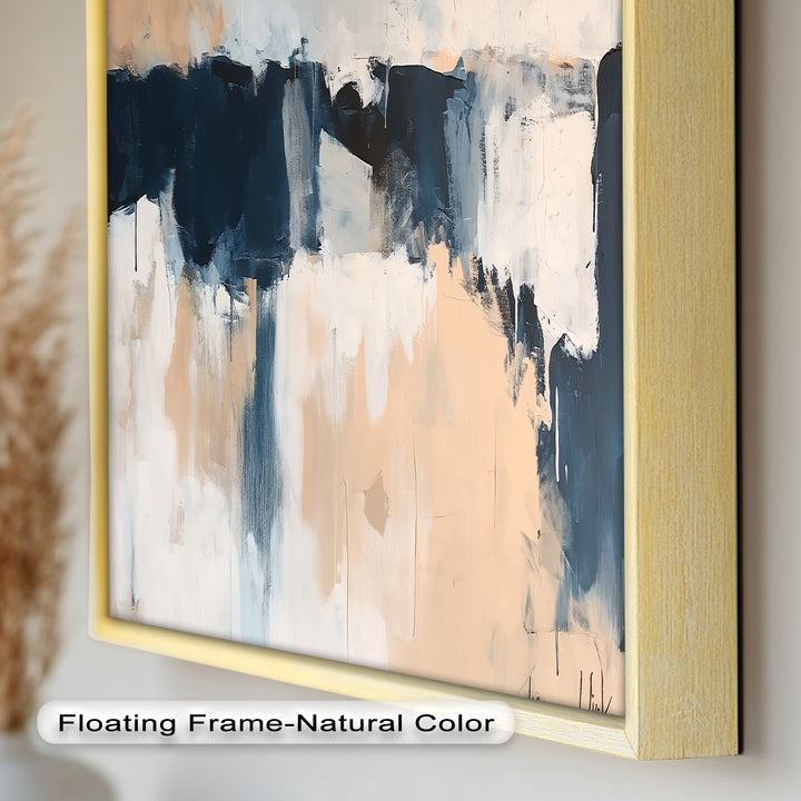 Desert Horizon – Minimalist Abstract Oil Painting